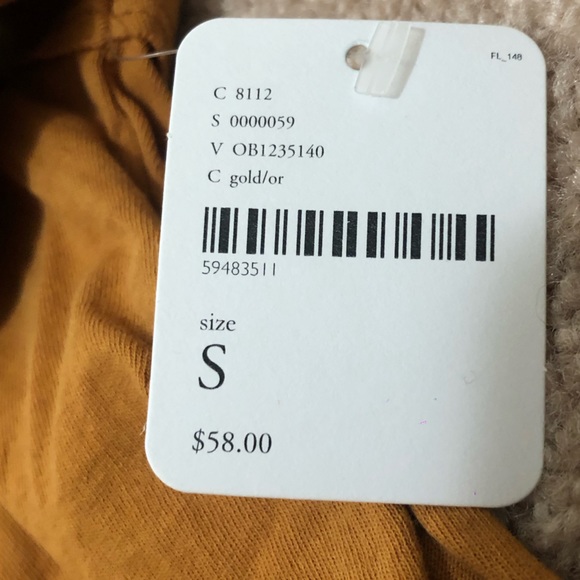 NWT Free People We The Free Don't You Want Me Tee Golden - Picture 4 of 7